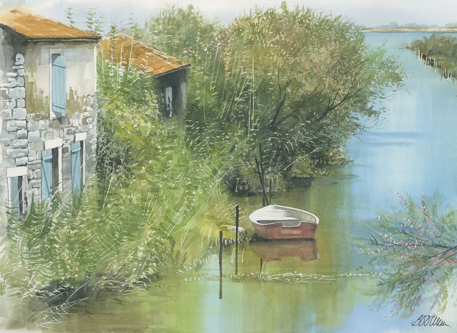 La retraite de Martin-le-pêcheur