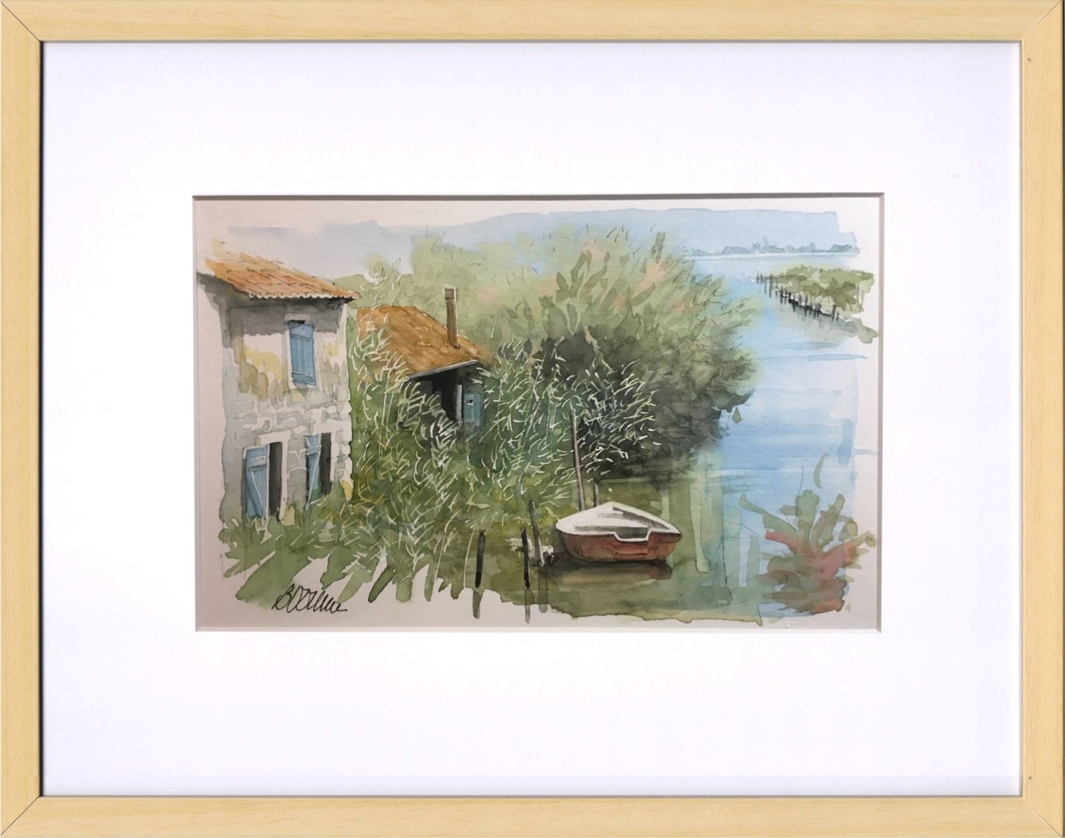 La retraite de Martin le pêcheur