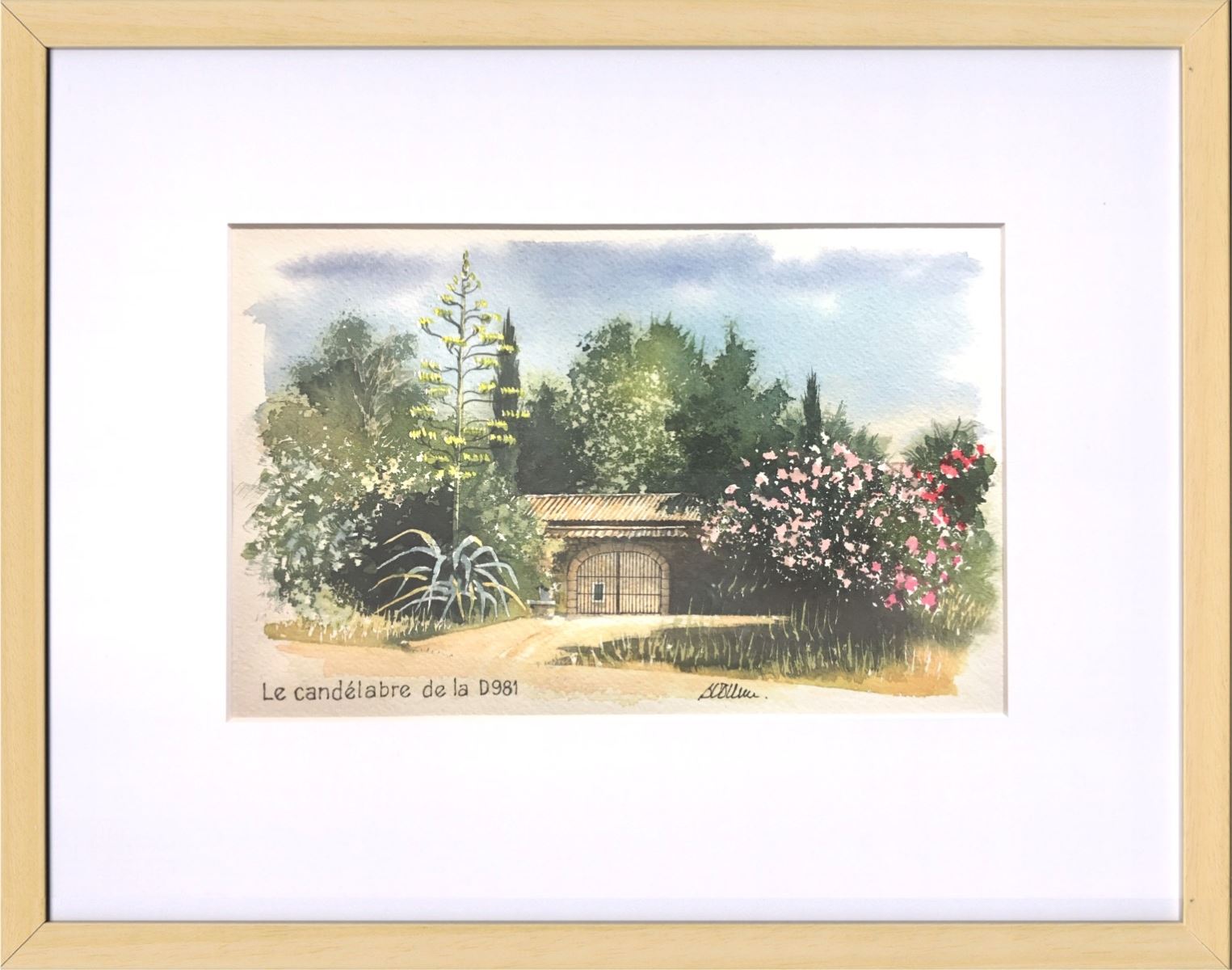 Le candélabre de la D981